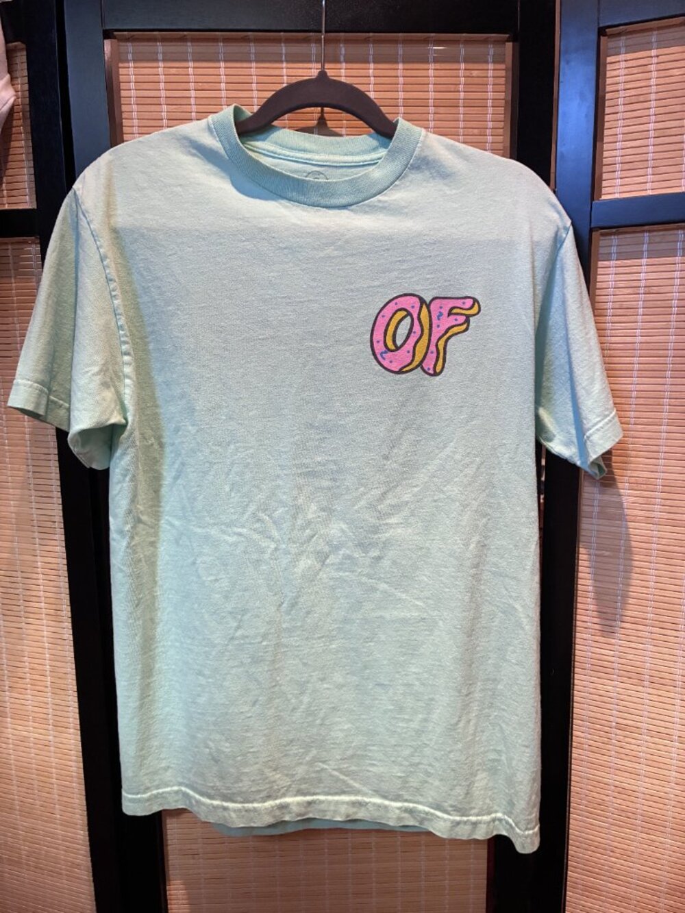 Odd Future OF Donut Logo Tee Mint Green Tyler Creator M